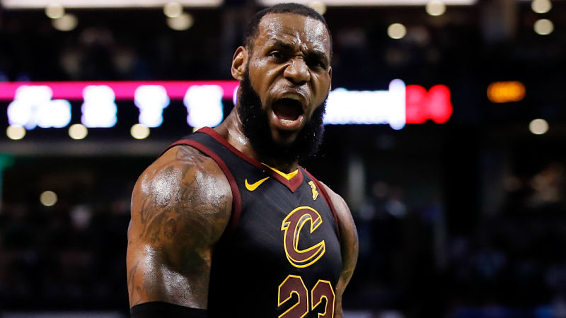 Cleveland Cavaliers forward LeBron James