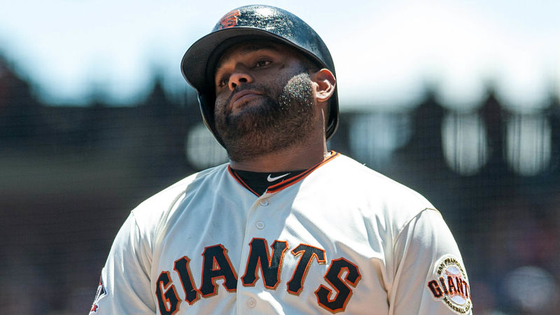 San Francisco Giants third baseman Pablo Sandoval
