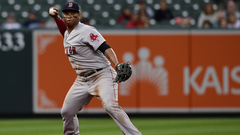 Boston Red Sox Third Baseman Rafael Devers