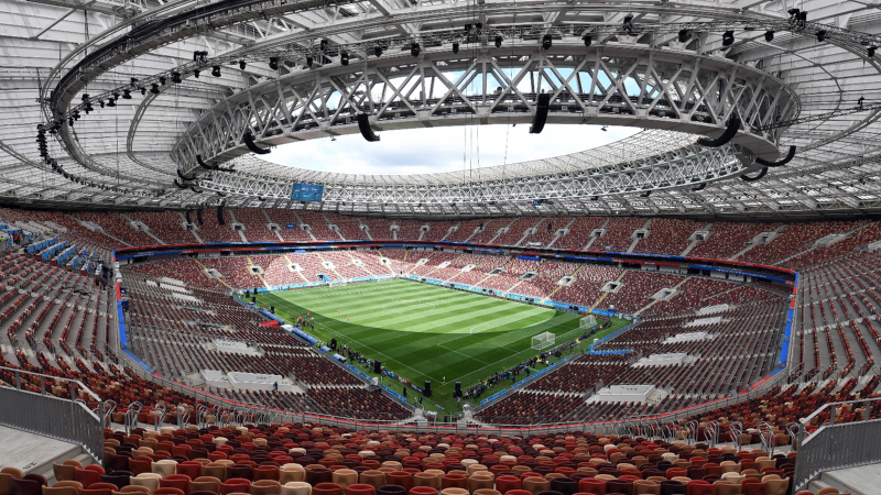Moscow's Luzhniki Olympic Stadium
