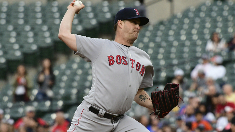 Red Sox starter Steven Wright