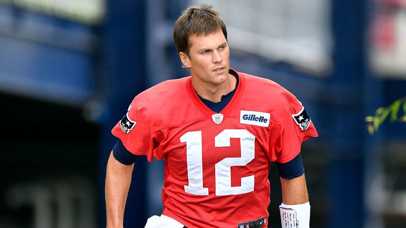 New England Patriots quarterback Tom Brady