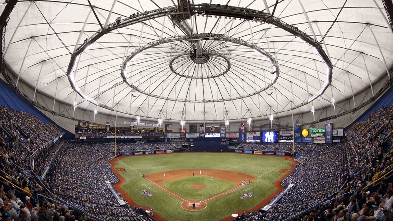 General view of Tropicana Field