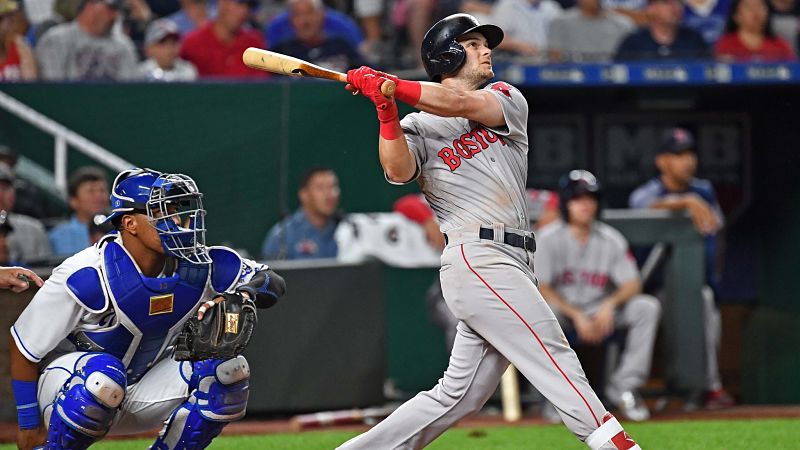 Boston Red Sox outfielder Andrew Benintendi