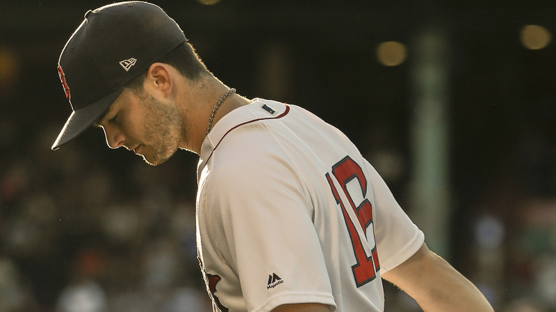 Red Sox outfielder Andrew Benintendi