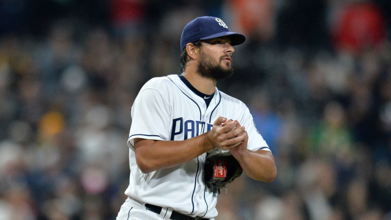 San Diego Padres closer Brad Hand