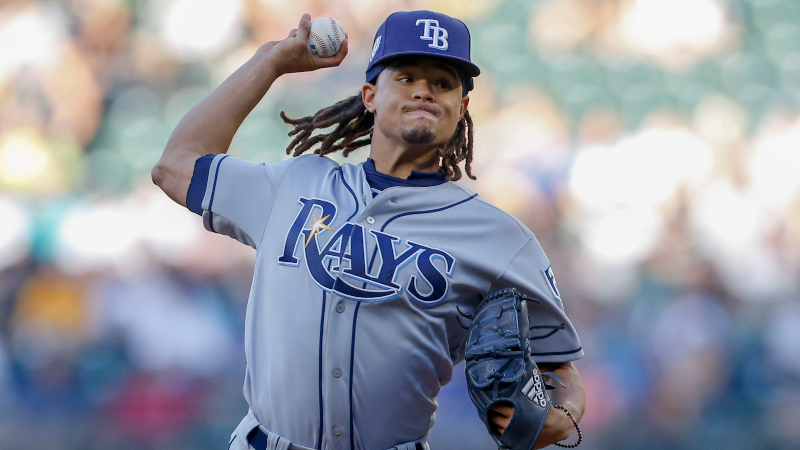 Tampa Bay Rays starting pitcher Chris Archer