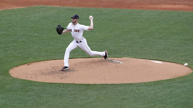 Red Sox pitcher Chris Sale