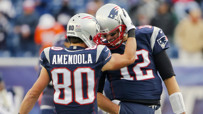Danny Amendola, Tom Brady