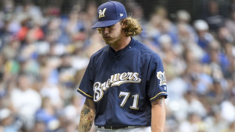 Brewers pitcher Josh Hader