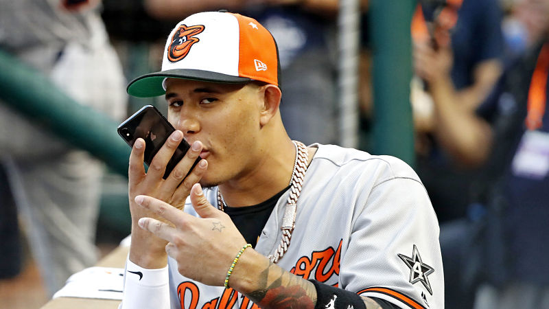 Baltimore Orioles shortstop Manny Machado