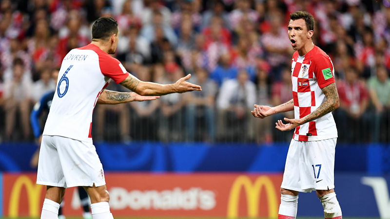 Croatia forward Mario Mandzukic