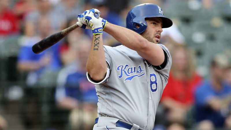 Kansas City Royals third baseman Mike Moustakas