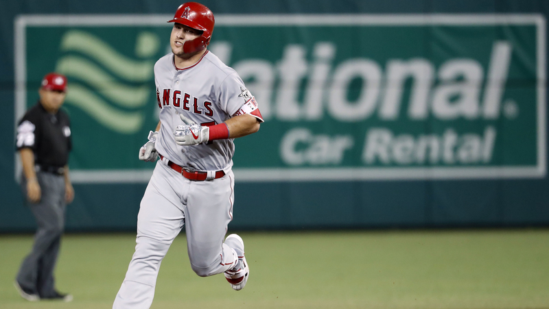 Los Angeles Angels Outfielder Mike Trout