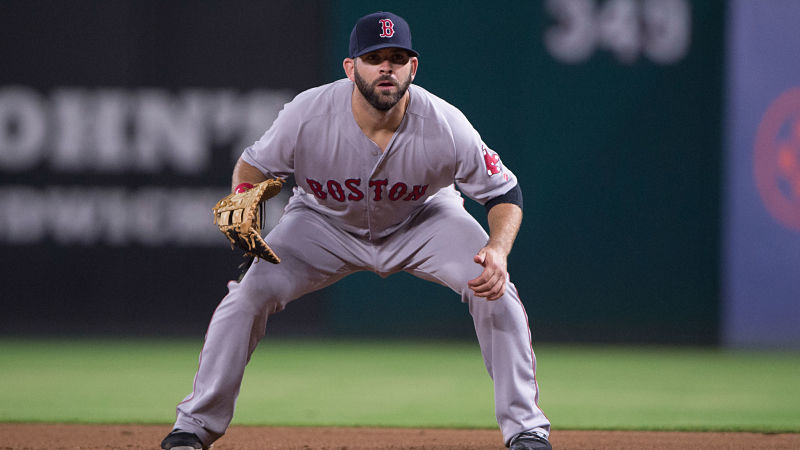 Boston Red Sox first baseman Mitch Moreland