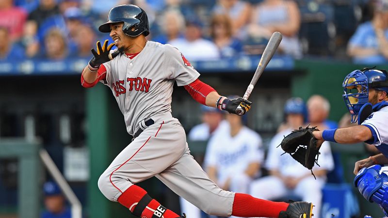 Boston Red Sox right fielder Mookie Betts
