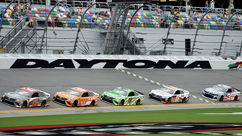 NASCAR drivers at Daytona International Speedway