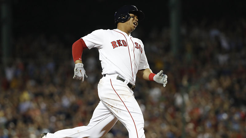 Boston Red Sox third baseman Rafael Devers