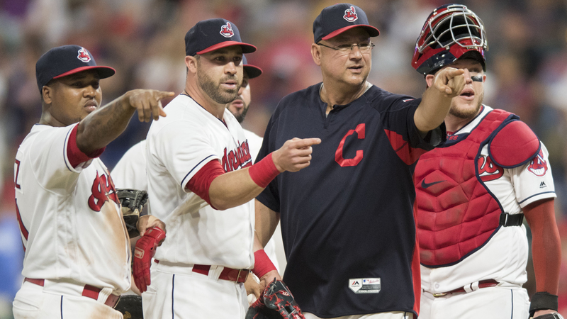 Indians manager Terry Francona