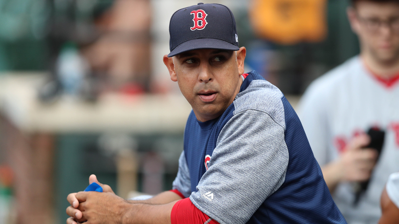 Boston Red Sox Manager Alex Cora