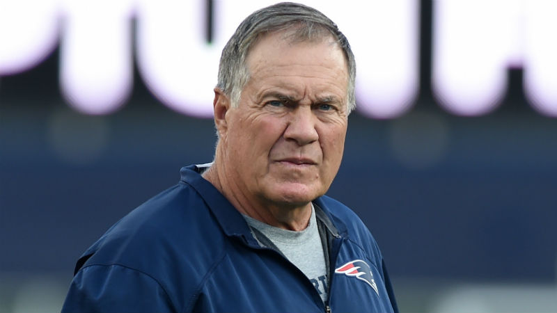 New England Patriots head coach Bill Belichick
