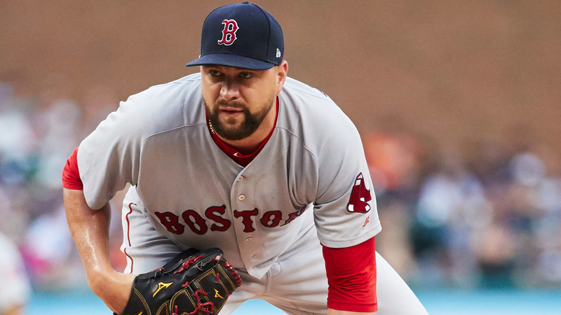 Boston Red Sox pitcher Brian Johnson