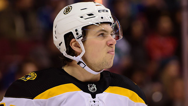 Boston Bruins defenseman Charlie McAvoy