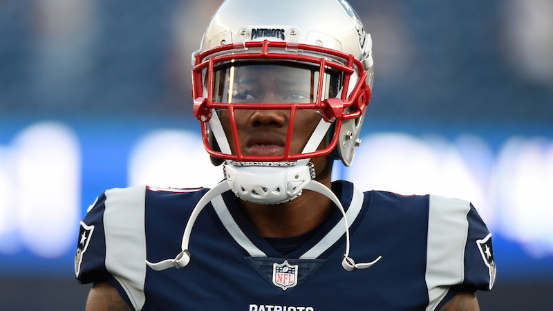 Patriots cornerback Cyrus Jones