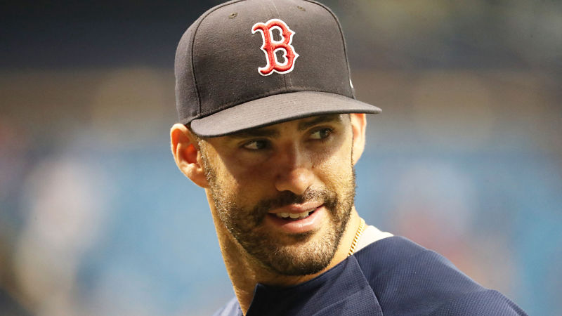 Boston Red Sox outfielder J.D. Martinez