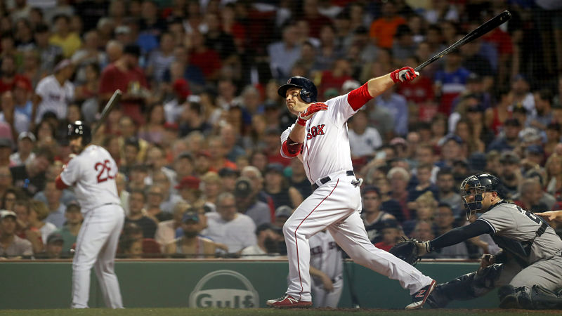 Boston Red Sox first baseman Steve Pearce