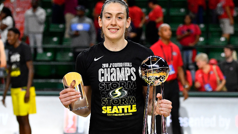 Seattle Storm forward Breanna Stewart