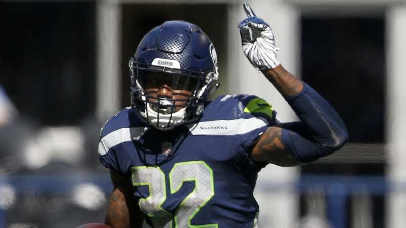 Seahawks running back Chris Carson