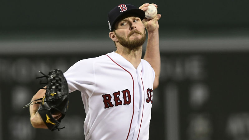 Boston Red Sox pitcher Chris Sale