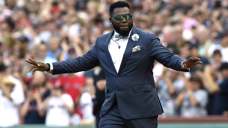 Former Boston Red Sox Designated Hitter David Ortiz