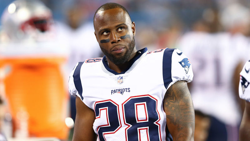 New England Patriots running back James White