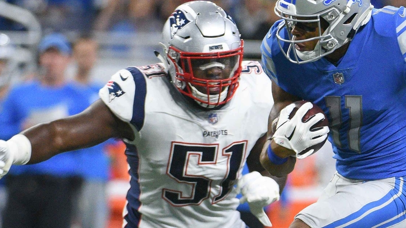 New England Patriots linebacker Ja'Whaun Bentley