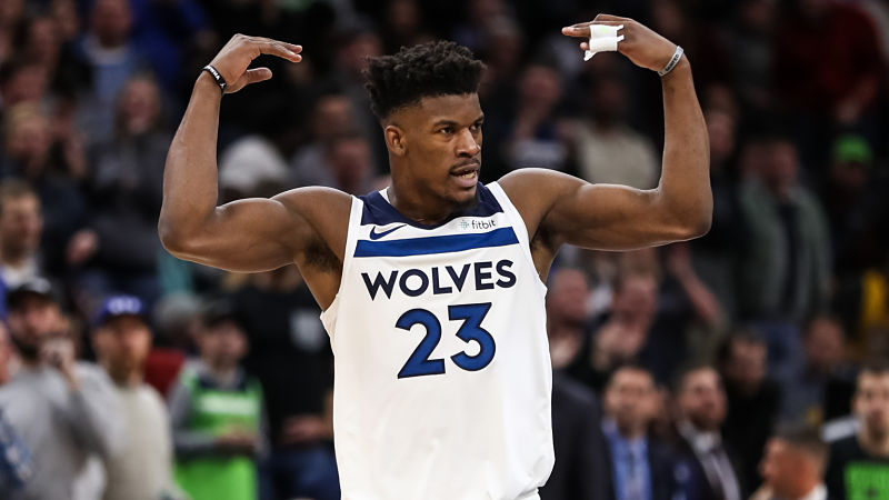Minnesota Timberwolves forward Jimmy Butler