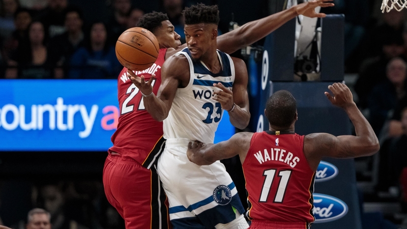 Timberwolves forward Jimmy Butler