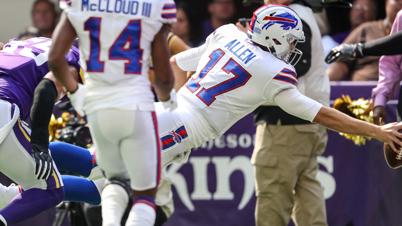 Bills quarterback Josh Allen
