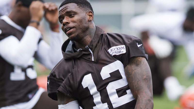 Patriots wide receiver Josh Gordon