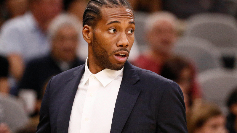 Toronto Raptors forward Kawhi Leonard