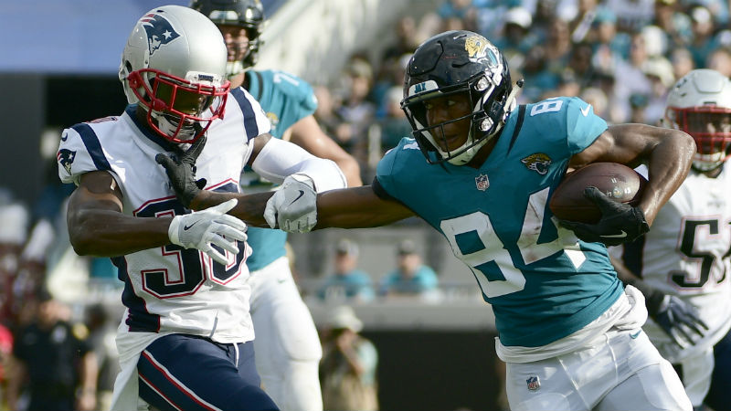 Jacksonville Jaguars wide receiver Keelan Cole