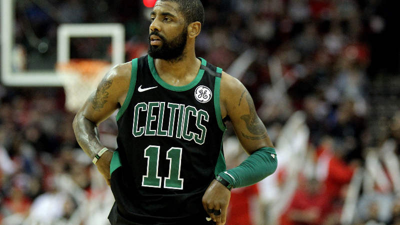 Boston Celtics guard Kyrie Irving
