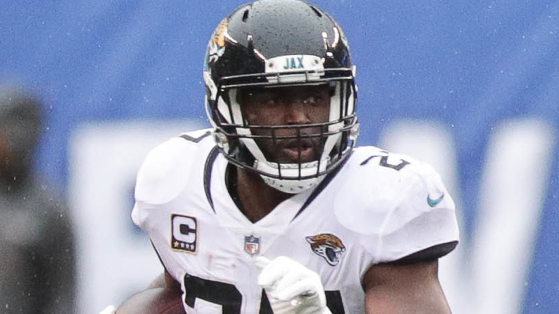 Jaguars running back Leonard Fournette
