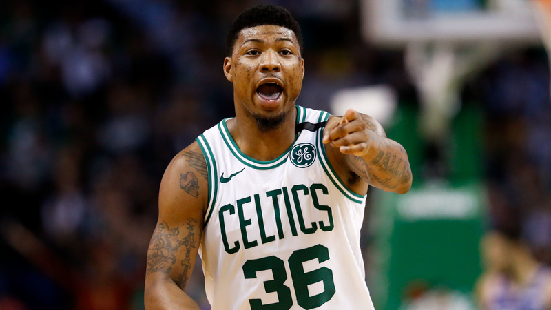 Boston Celtics Guard Marcus Smart