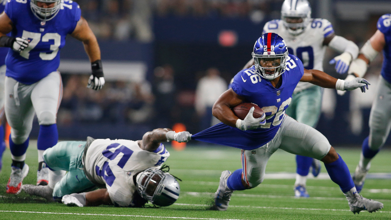 New York Giants running back Saquon Barkley