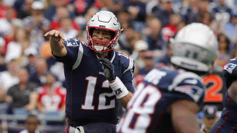 New England Patriots quarterback Tom Brady