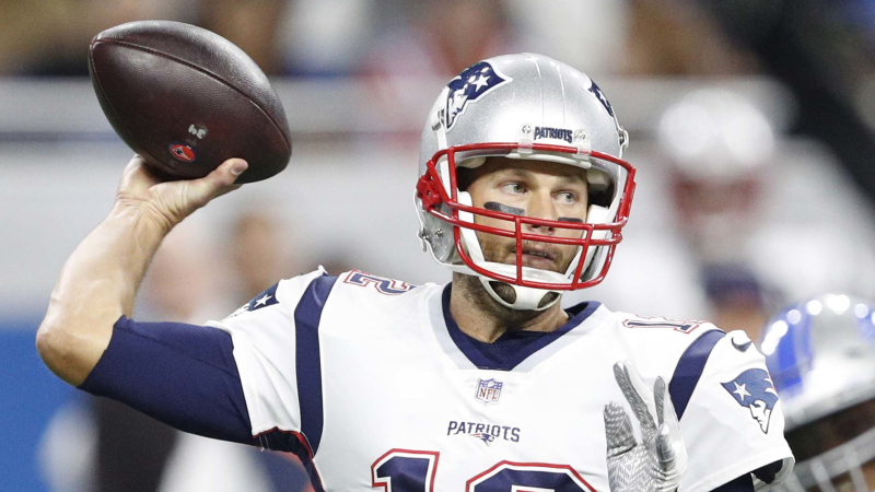 New England Patriots quarterback Tom Brady