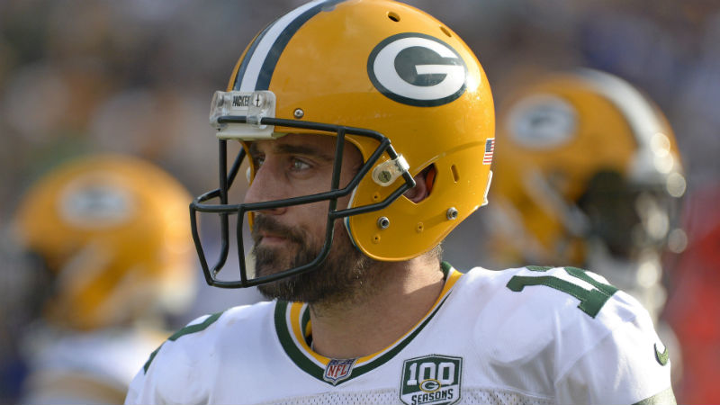 Green Bay Packers quarterback Aaron Rodgers