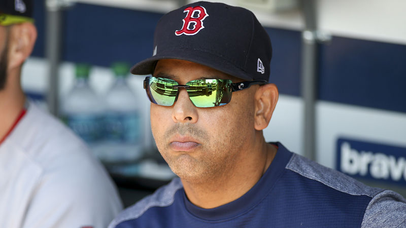 Boston Red Sox manager Alex Cora